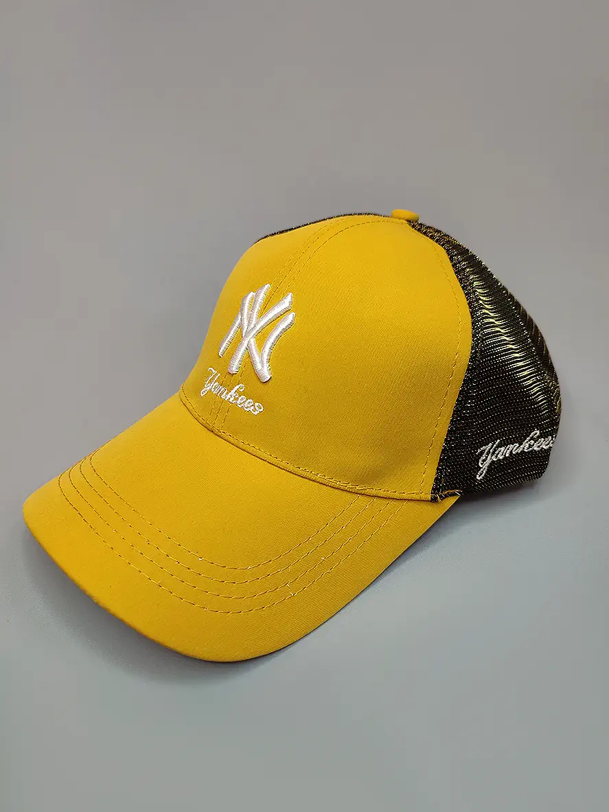 خرید کلاه NY زرد