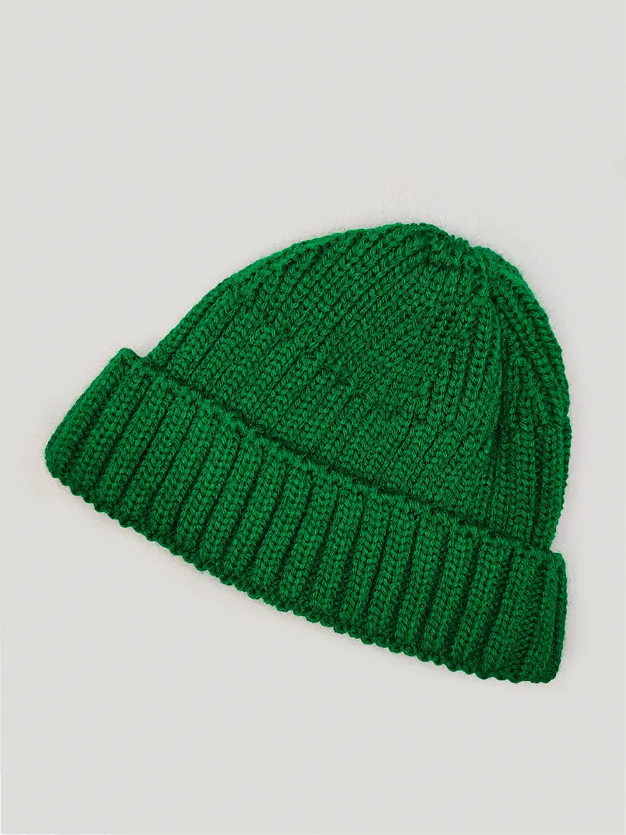 کلاه لئونی بافت سبز