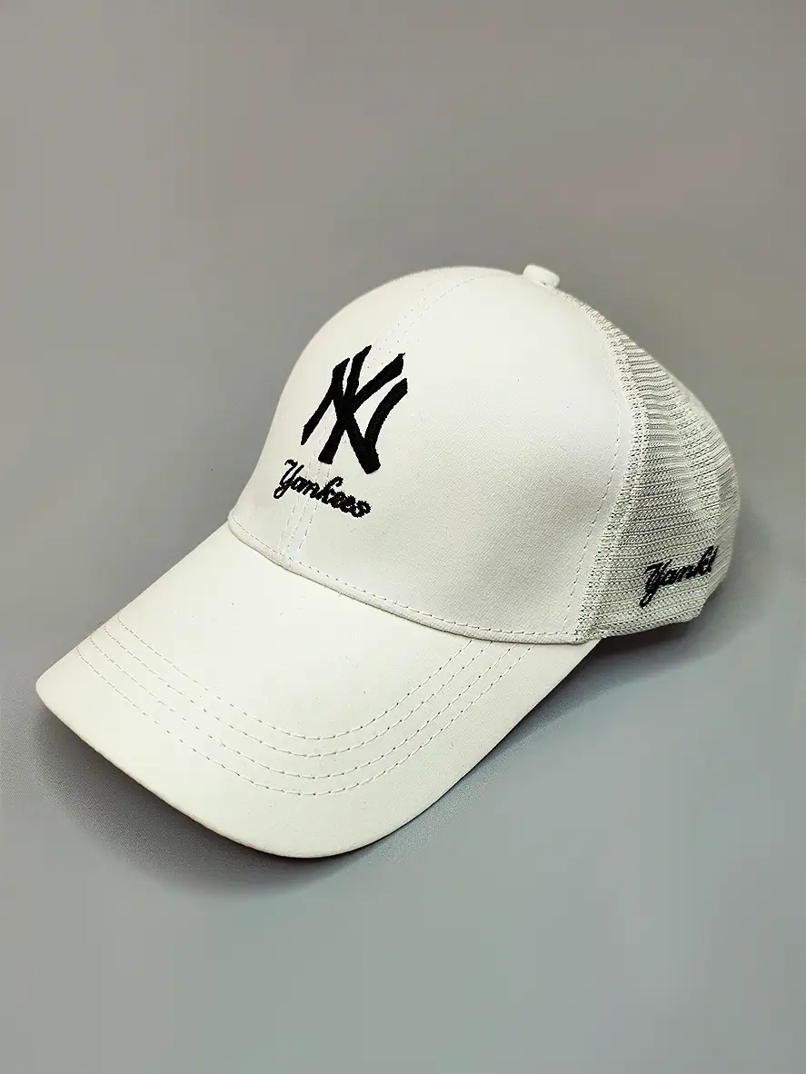 خرید کلاه بیسبالی NY سفید