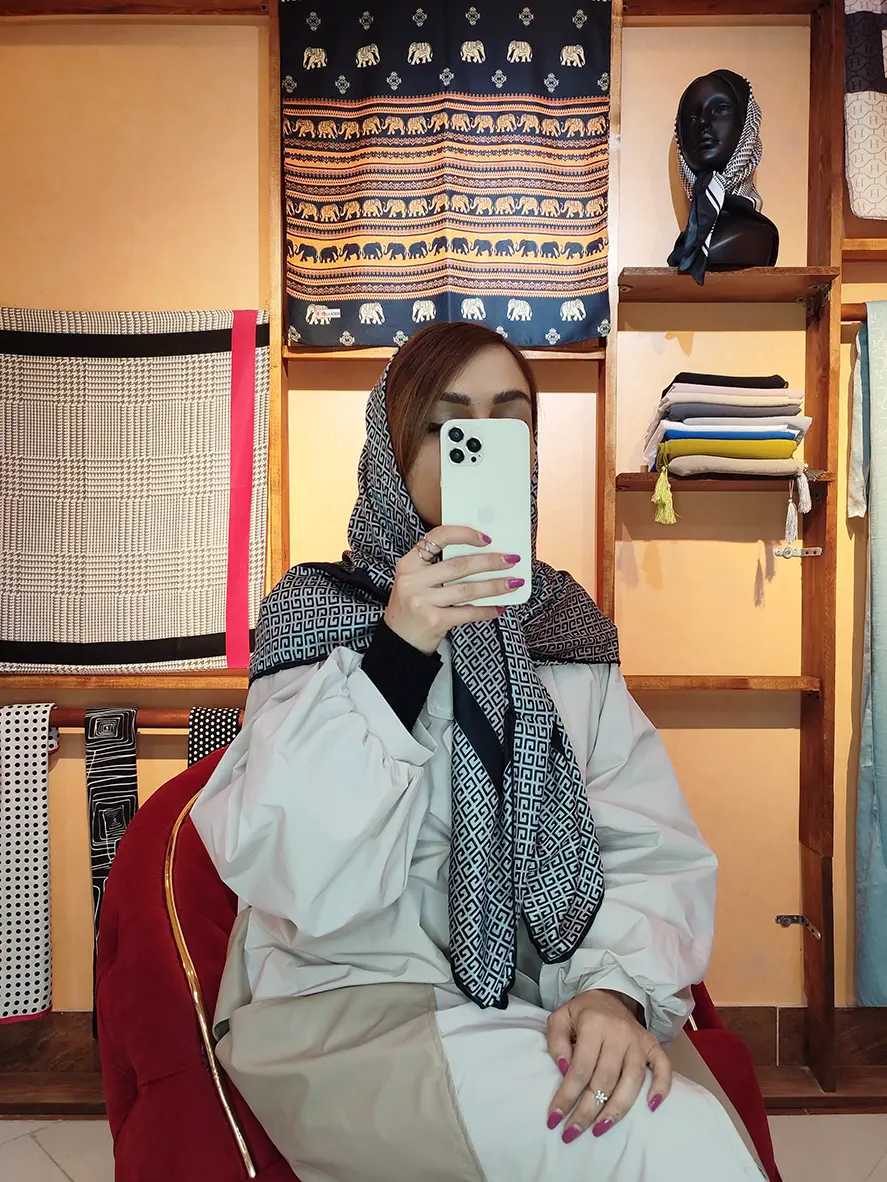 خرید روسری جیوانجی