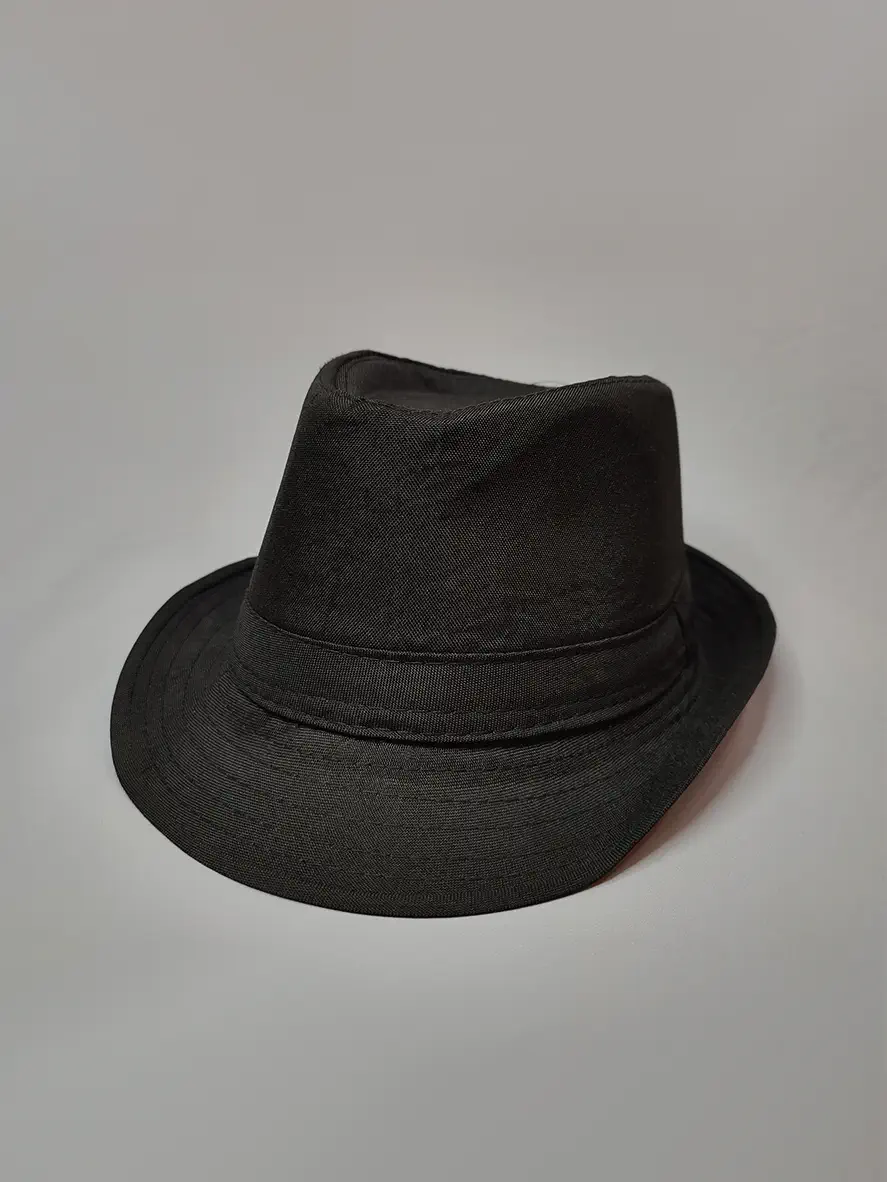 خرید کلاه شاپو کتان مشکی