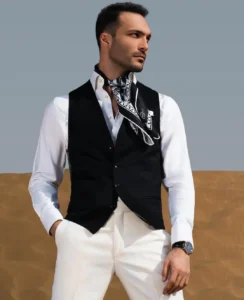 استایل مردانه با دستمال گردن