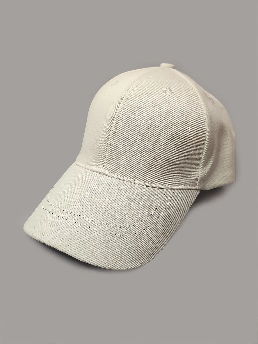 کلاه کپ سفید ساده