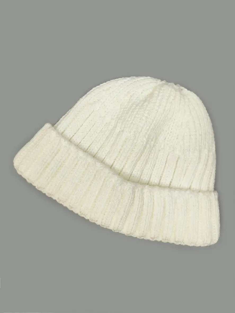 کلاه لئونی بافت سفید
