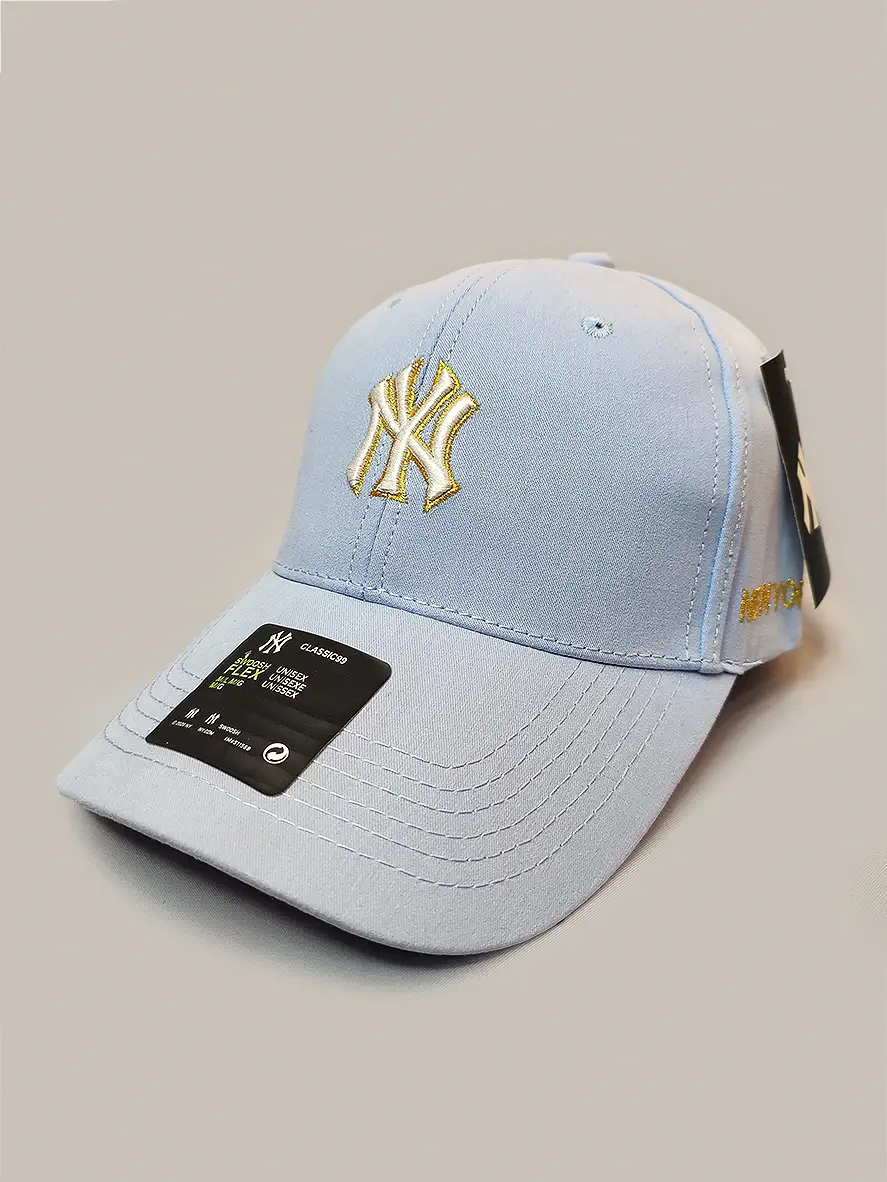 کلاه کپ آبی طرح NY