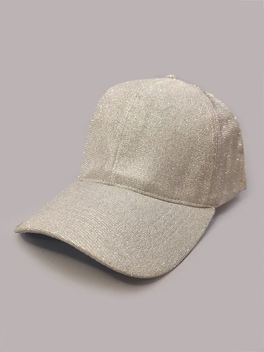 کلاه کپ لمه شاین نقره ای