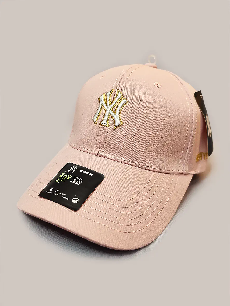 کلاه کپ صورتی طرح NY