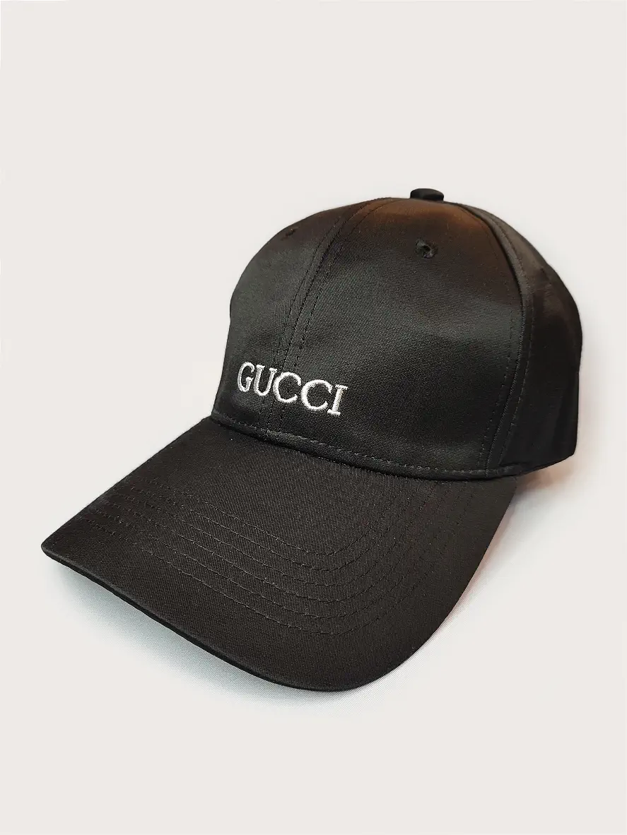 کلاه کپ مشکی برند Gucci