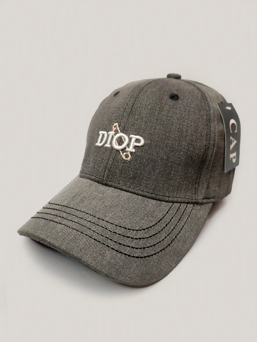 کلاه کپ جین ذغالی Diop