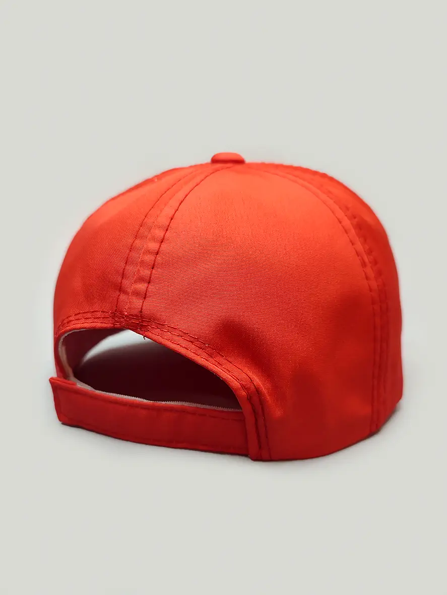 کلاه بیسبالی شمعی طرح نایک رنگ قرمز