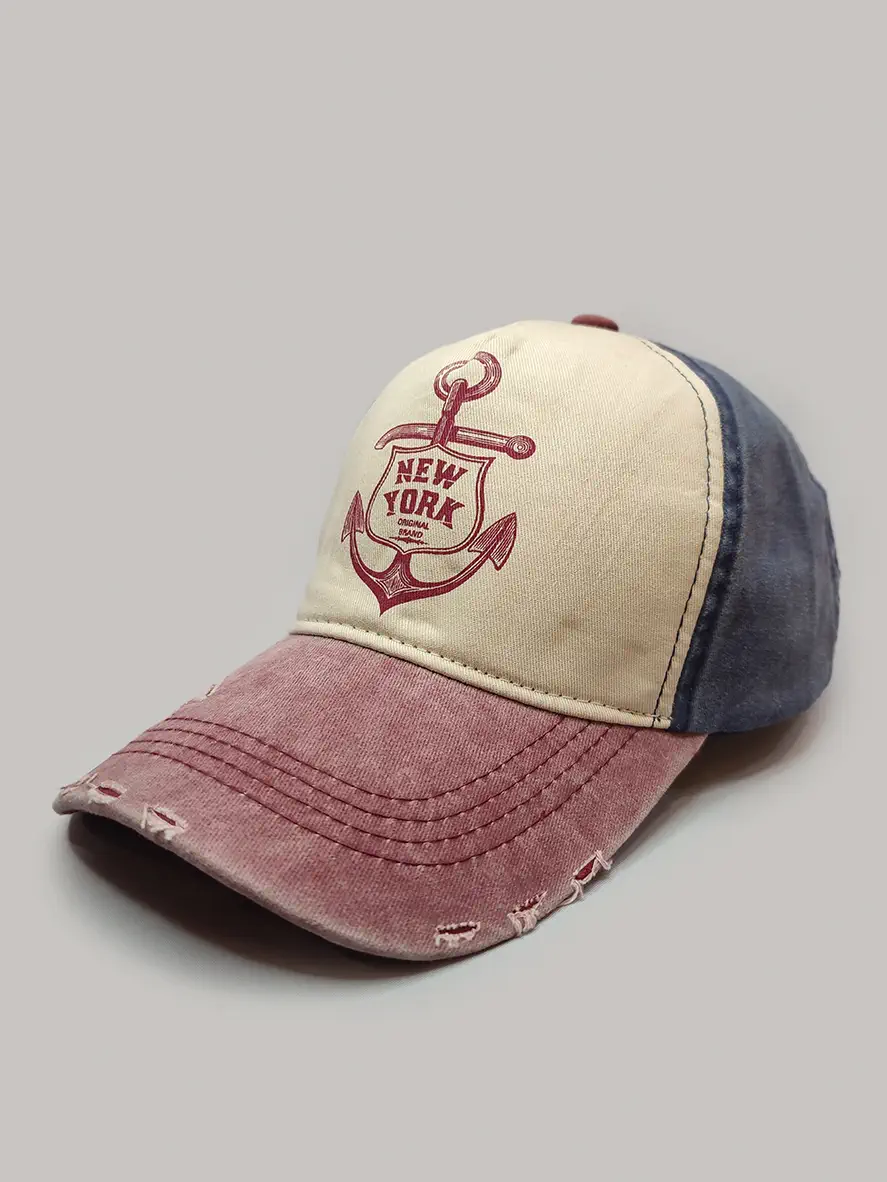 کلاه کپ جین سه رنگ New York