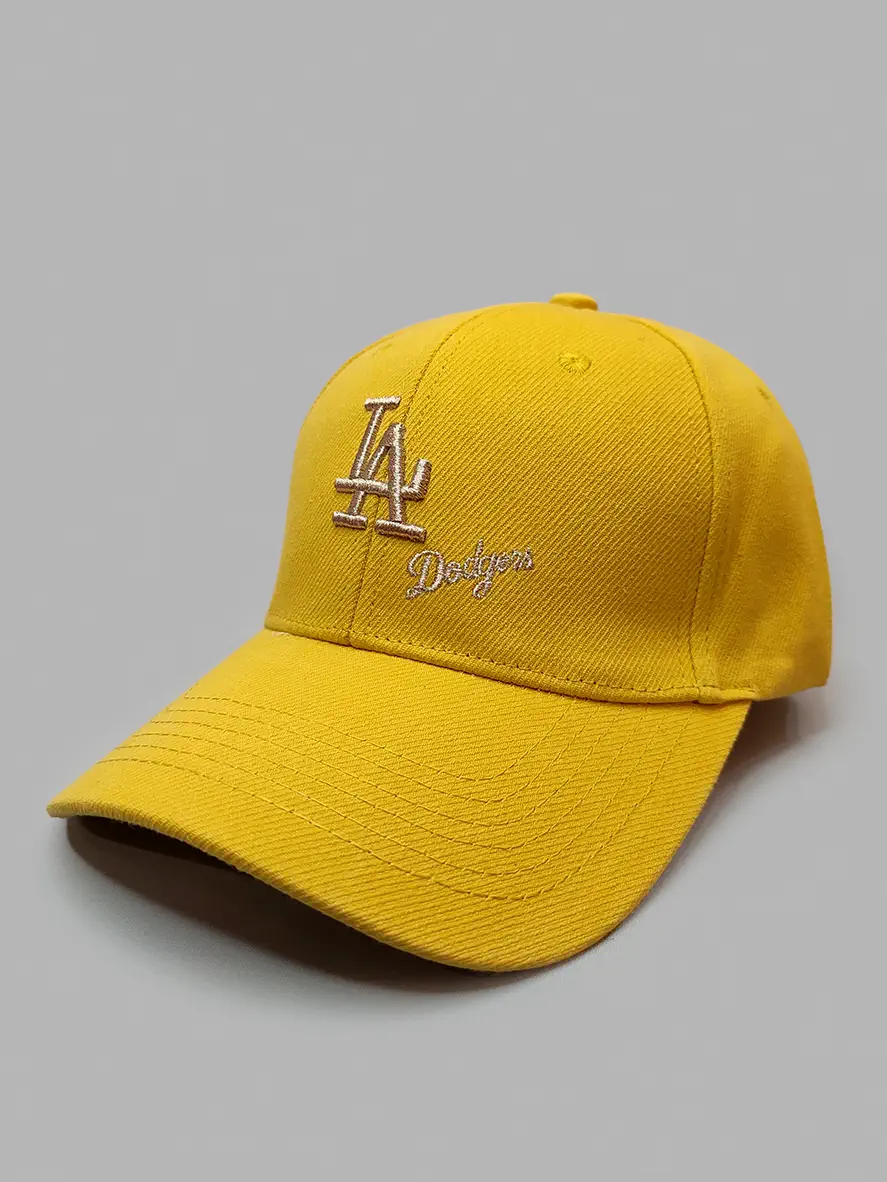 کلاه کپ زرد LA