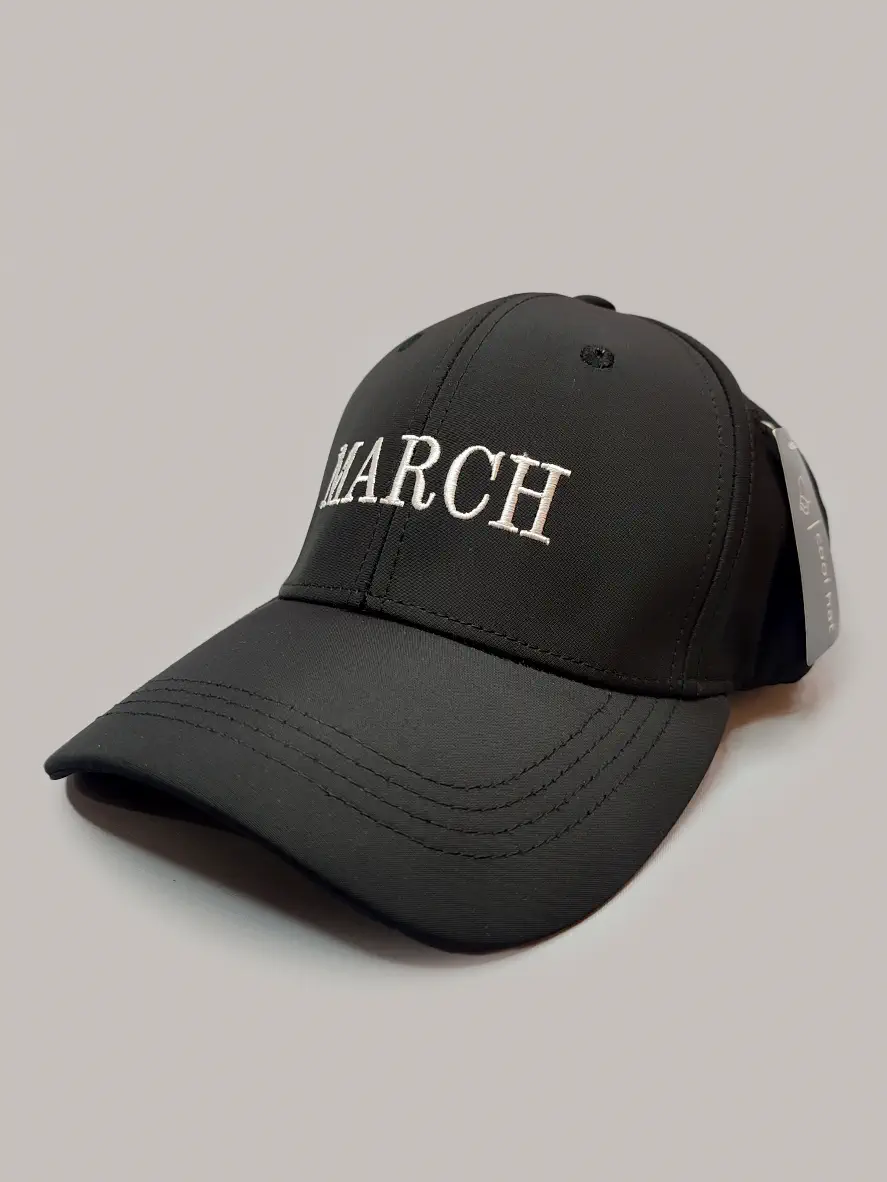 کلاه کپ مشکی طرح march