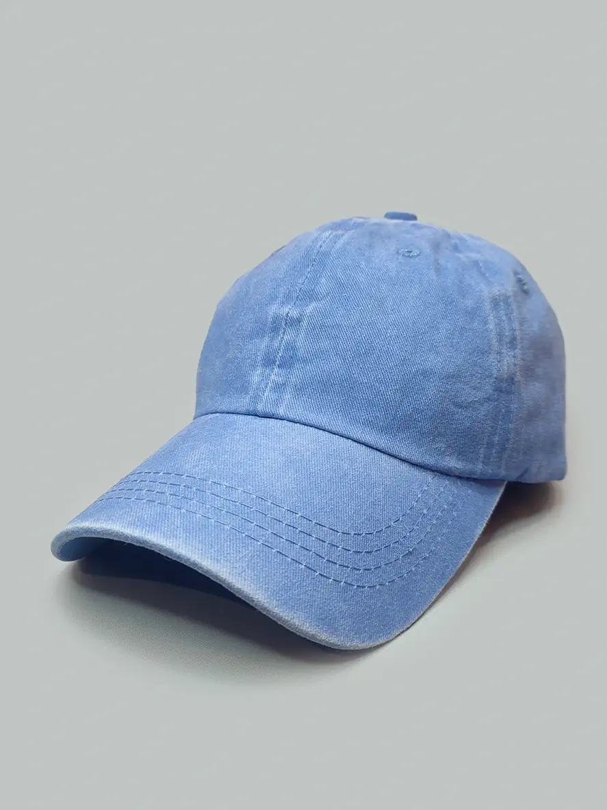 کلاه کپ جین آبی روشن