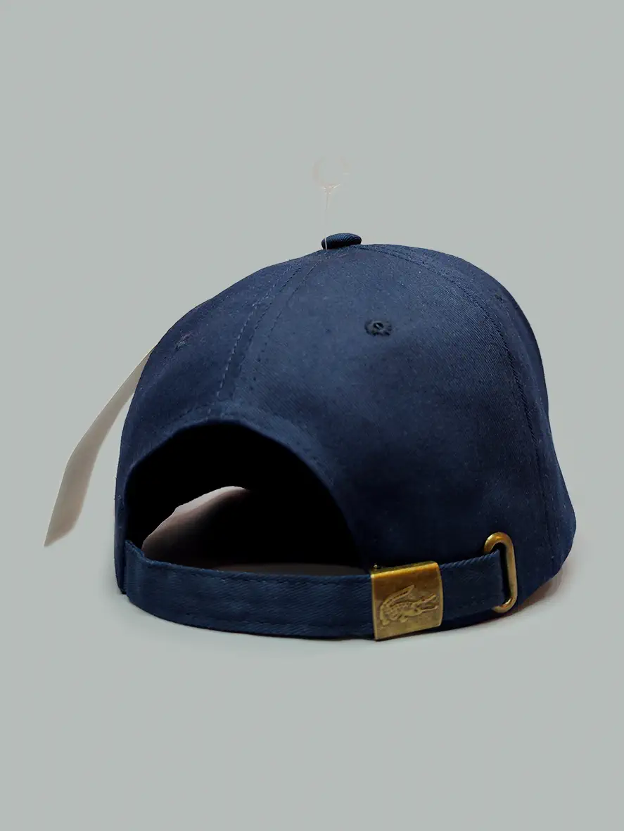 کلاه بیسبالی نقاب دار سرمه ای مدل لاگوست