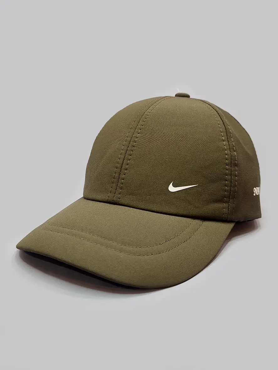 کلاه کپ شمعی سبز زیتونی Nike