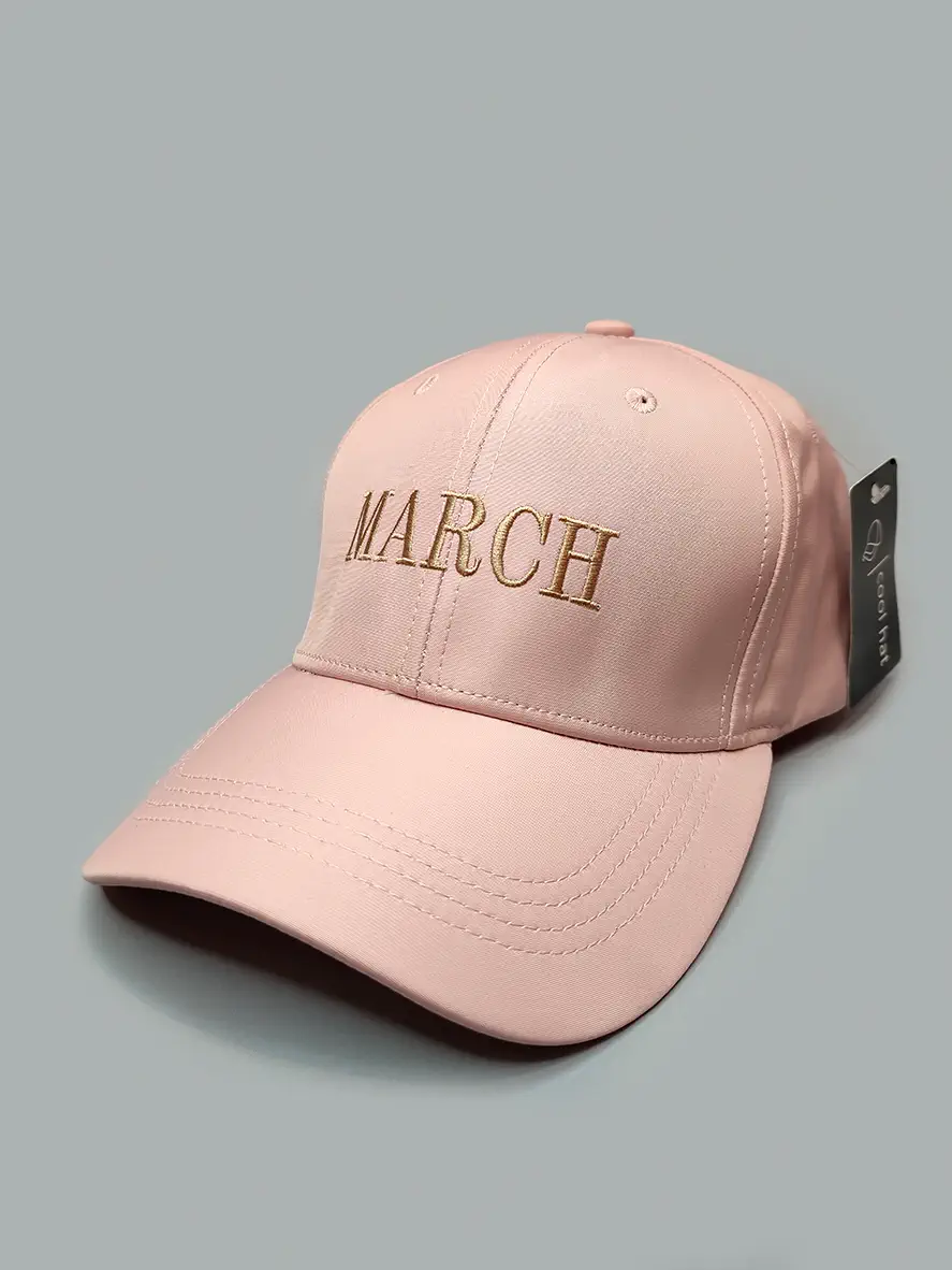 کلاه کپ صورتی march