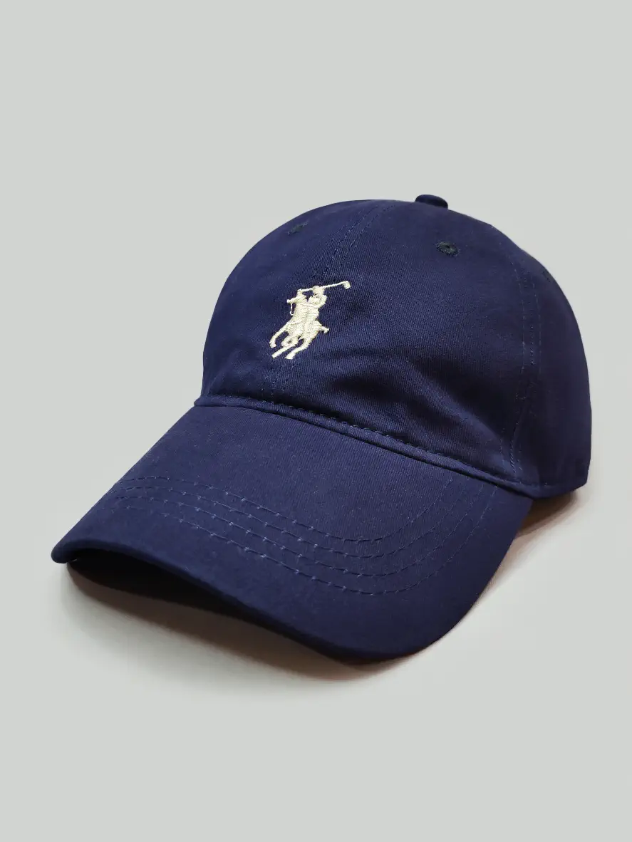کلاه کپ سرمه ای polo